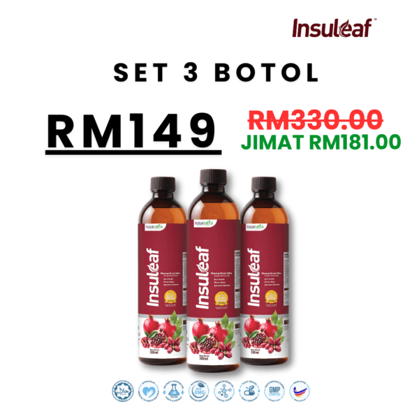 Insuleaf™ - 3 Botol